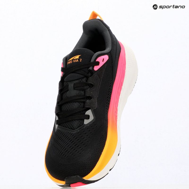 Women's running shoes Altra FWD Via 2 black/silver/pink 14