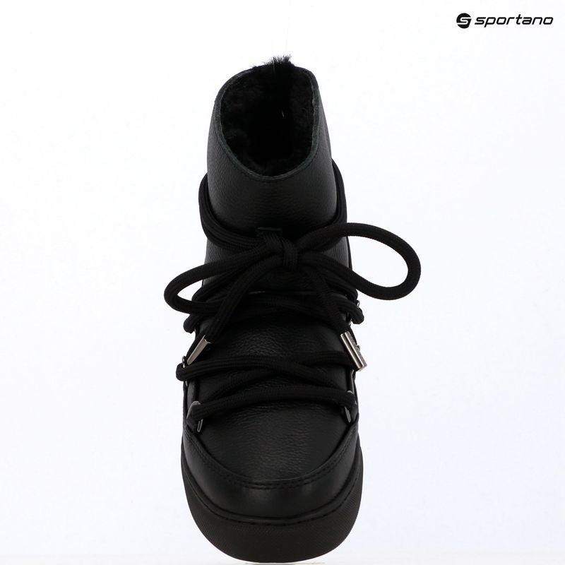 Women's snow boots INUIKII Full Leather black 11