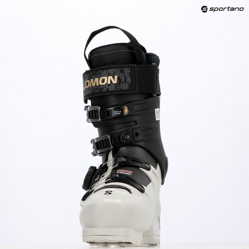 Women's ski boots Salomon S/PRO Supra S Boa 105 W gray aurora/black/gold met 7