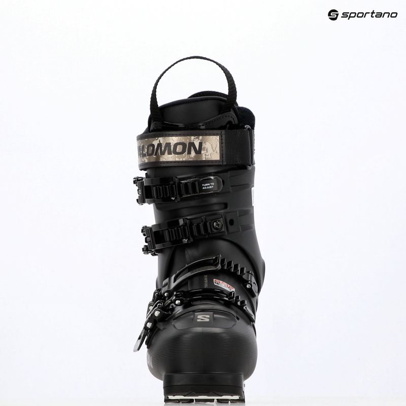 Women's ski boots Salomon S/PRO Supra 95 W black/dark gray met/light bronze met 7