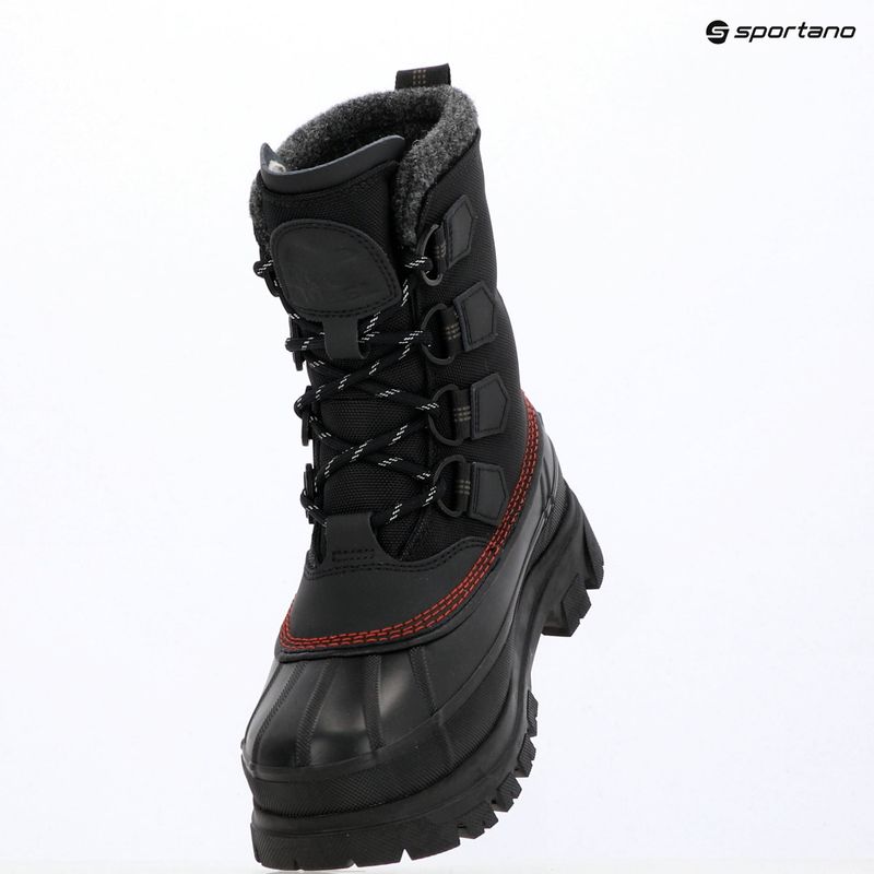 Men's snow boots Sorel Caribou Horizon black/bright 7