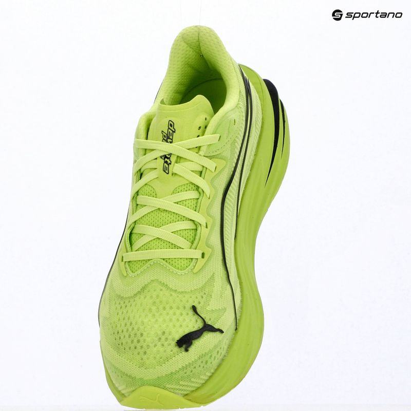 Men's running shoes Puma Deviate Pure Nitro sunny lime/puma black 12