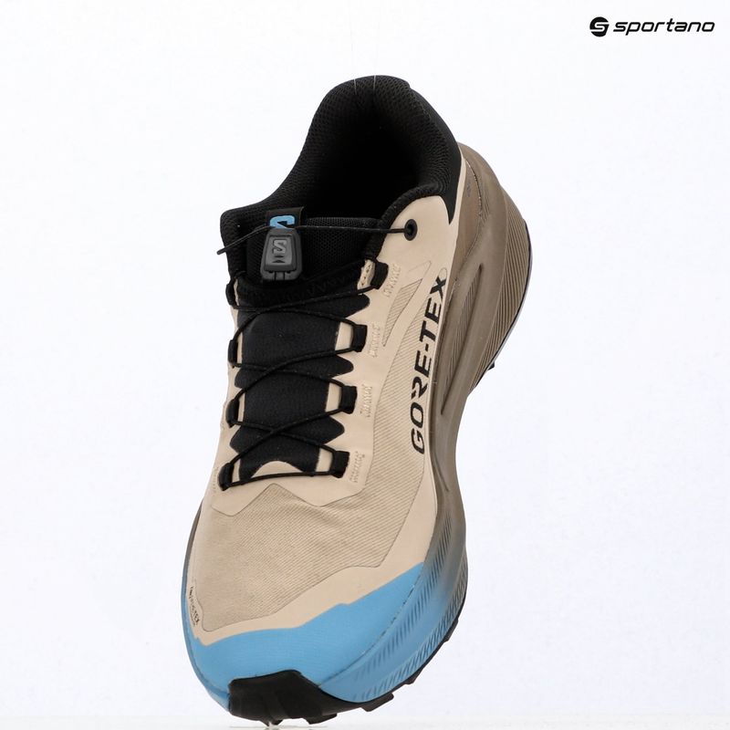 Men's running shoes Salomon Genesis 2 GTX oxford tan/walnut 9