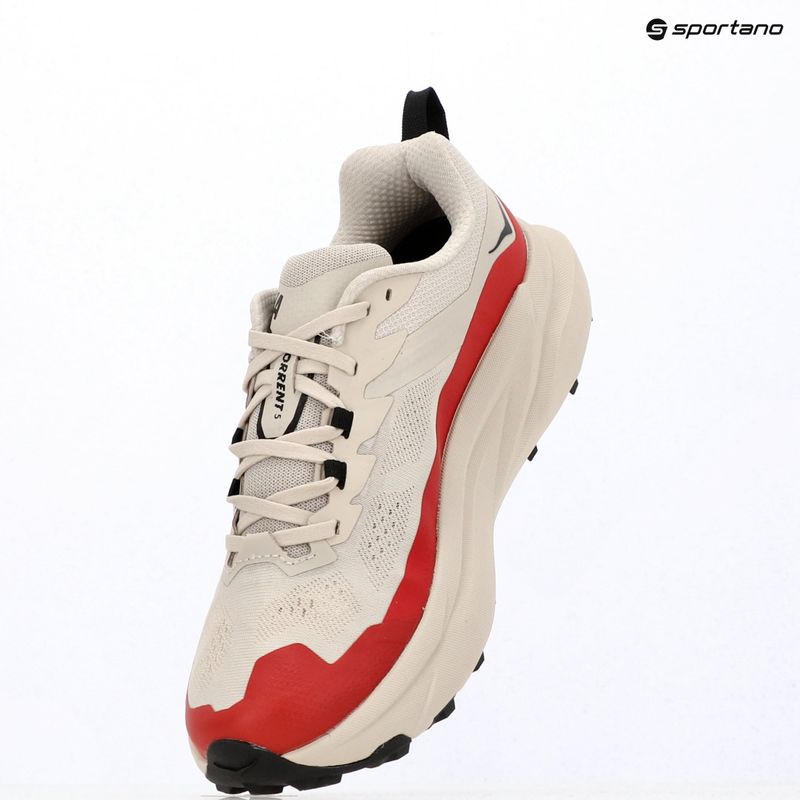 Men's running shoes HOKA Torrent 5 river rock grey/red agate 18
