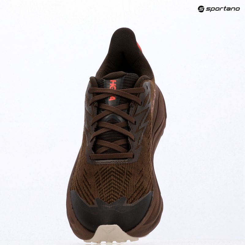 Men's running shoes HOKA Challenger 8 GTX spiced chocolate/cast iron 16