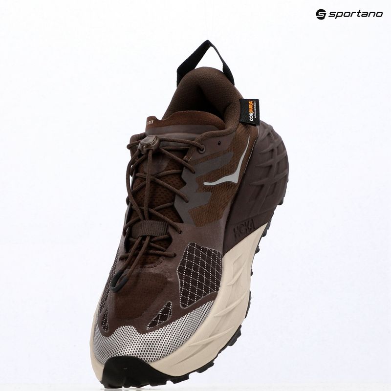 Men's running shoes HOKA Speedgoat 7 GTX Wide spiced chocolate/river rock grey 18