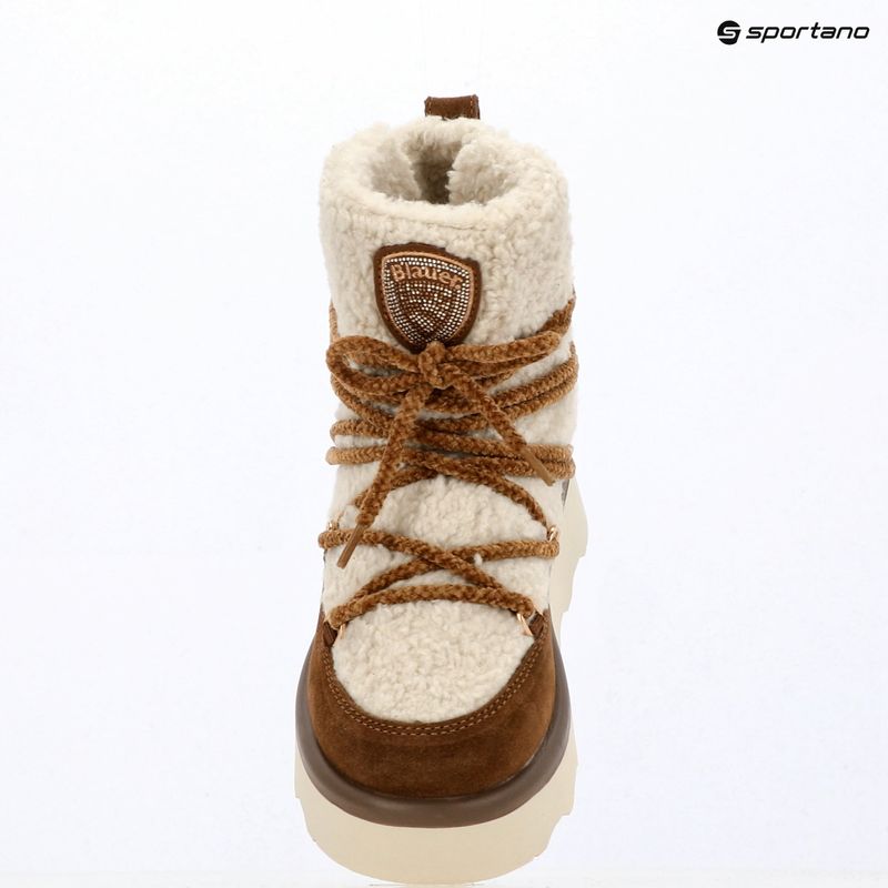 Women's snow boots Blauer USA F6DOYLE01 cream/brown 11