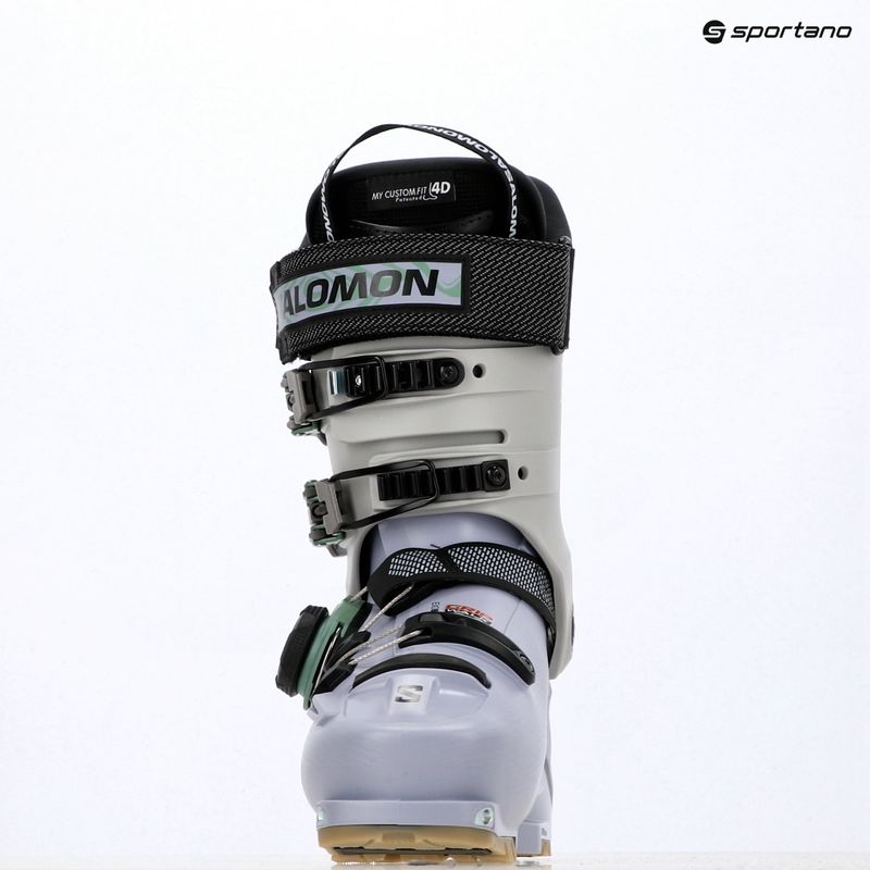 Women's ski boots Salomon Shift Supra S Boa 105 W GW cosmic sky/cool gray 5/shale green 9