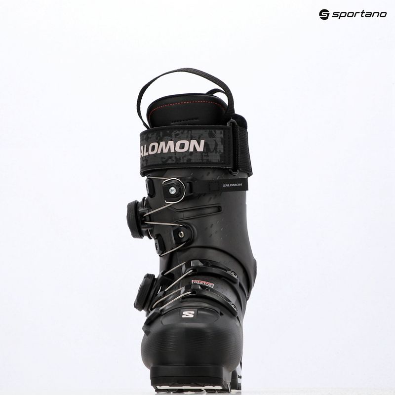 Women's ski boots Salomon S/PRO Supra Dual Boa 115 W black/beluga met/raspberry 7