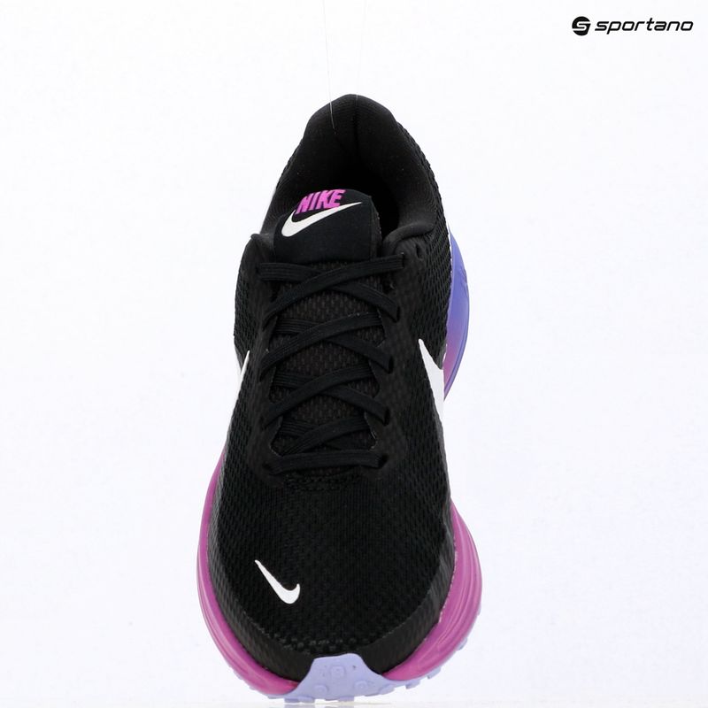 Women's running shoes Nike Revolution 8 black/vivid purple/persian violet/white 13
