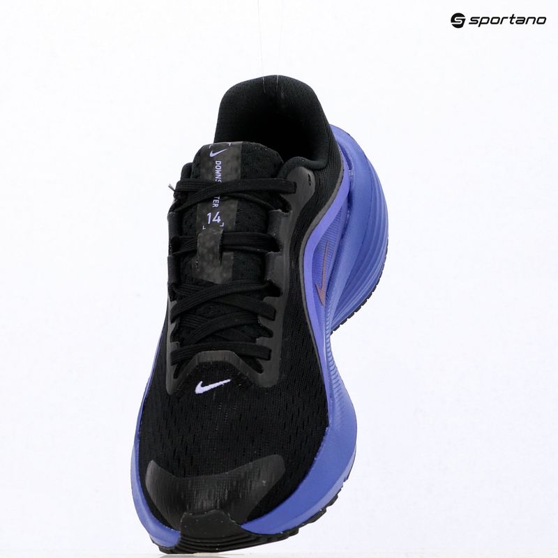 Women's running shoes Nike Downshifter 14 black/persian violet/vivid purple 14
