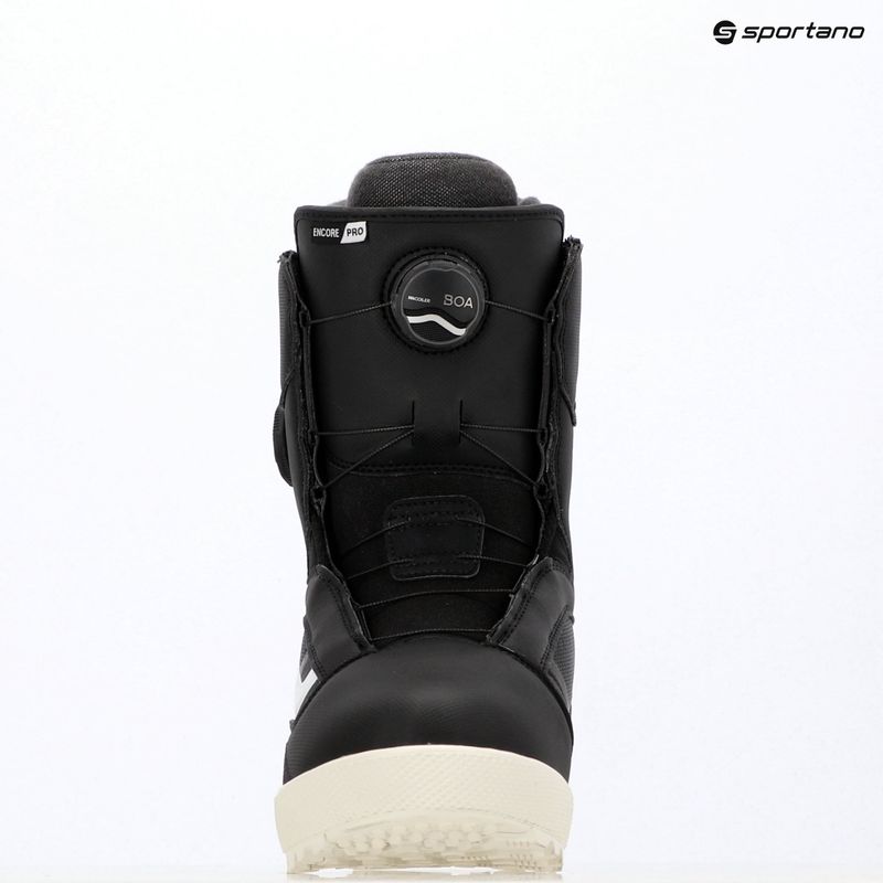 Women's snowboard boots Vans Encore Pro 2.0 W black/white 3
