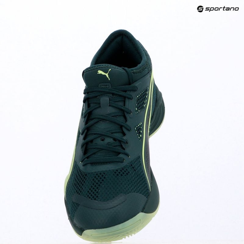 Handball shoes PUMA Eliminate NITRO SQD 4 green 9