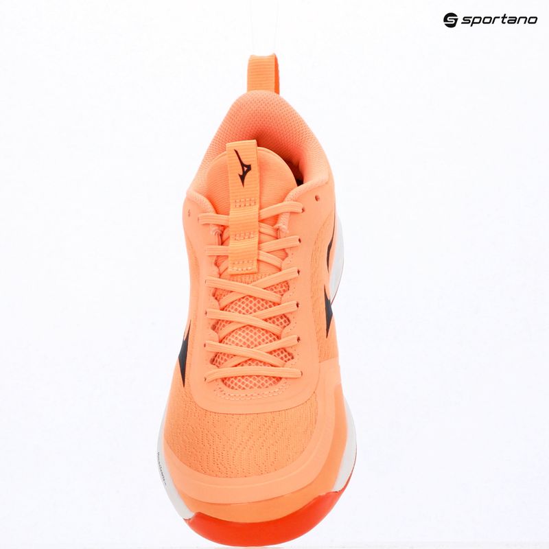 Volleyball shoes Mizuno Wave Luminous Pro desert flower/carbon/white 3