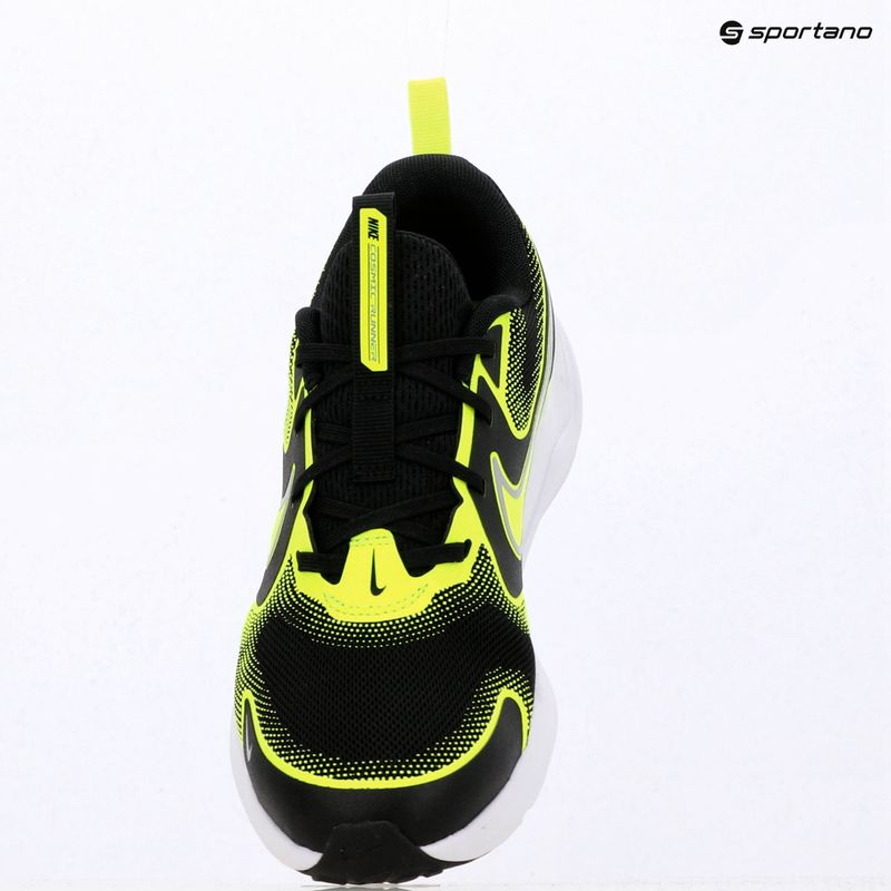 Children's shoes Nike Cosmic Runner black/volt/wolf grey 10