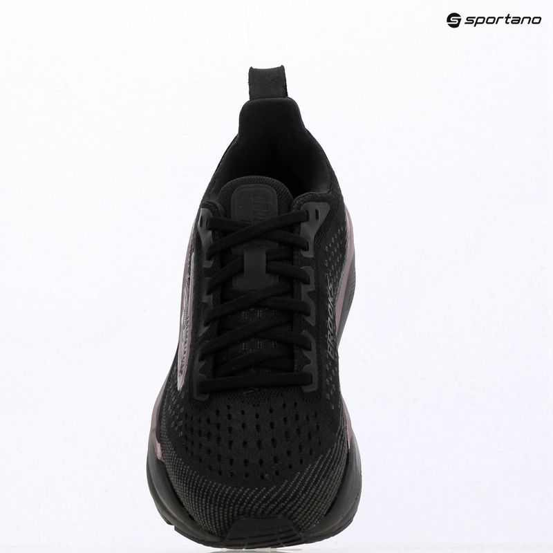 Women's running shoes Brooks Ghost Max 4 black/black/rose gold 8