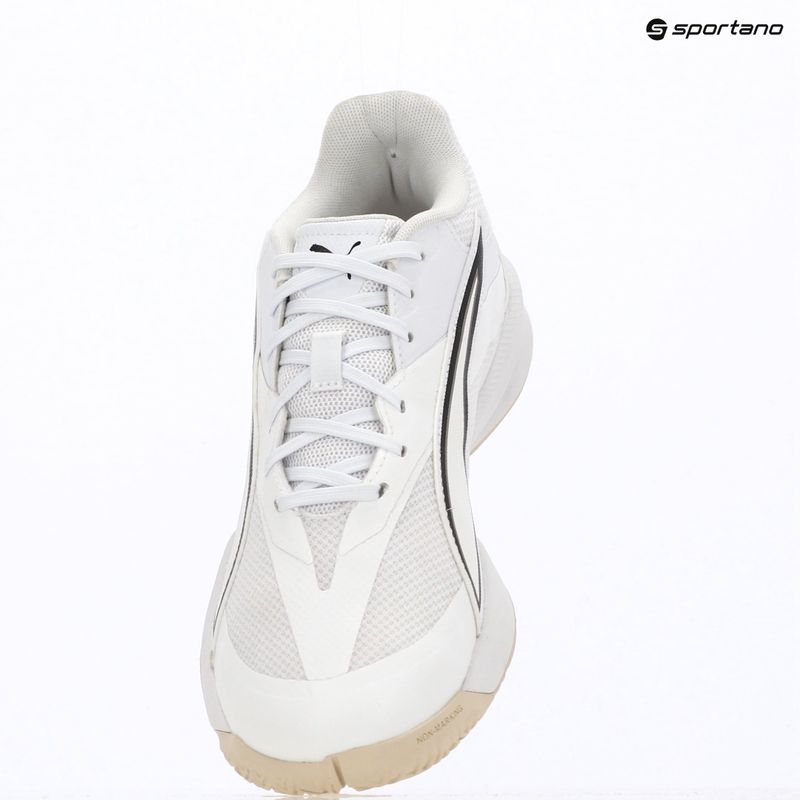 Men's handball shoes PUMA Eliminate NITRO SQD 4 white 9