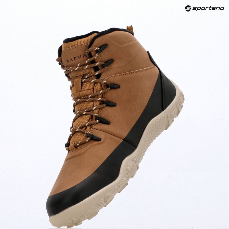 Men's barefoot shoes KADVA WILDME Brown/Black 9