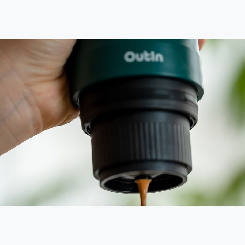 Portable coffee maker OutIn Nano Portable Espresso outi teal 7