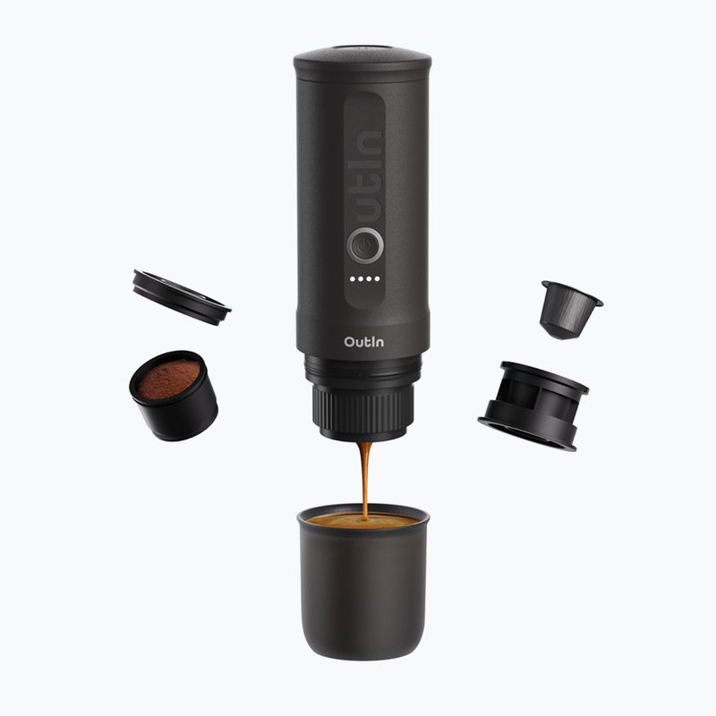 Portable coffee maker OutIn Nano Portable Espresso space grey 2