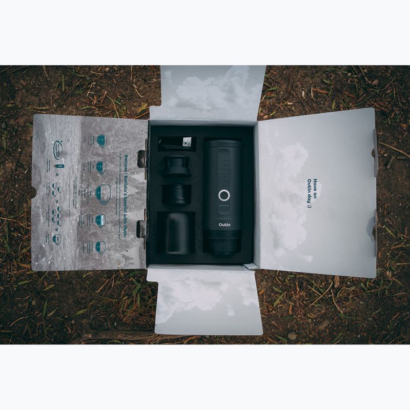 Portable coffee maker OutIn Nano Portable Espresso space grey 8