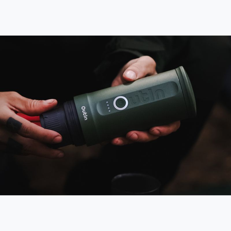 Portable coffee maker OutIn Nano Portable Espresso forest green 5