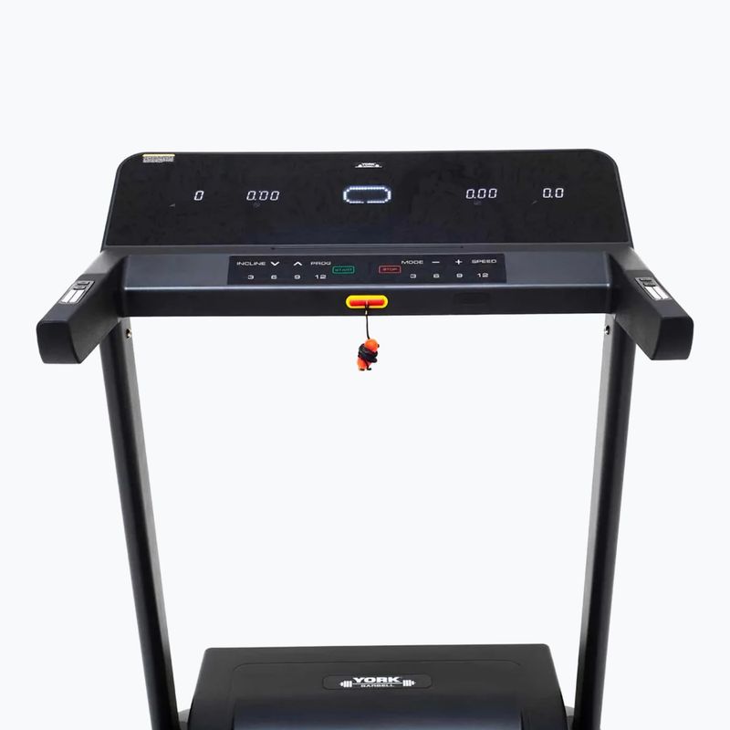 York Fitness HT9 black electric treadmill 5