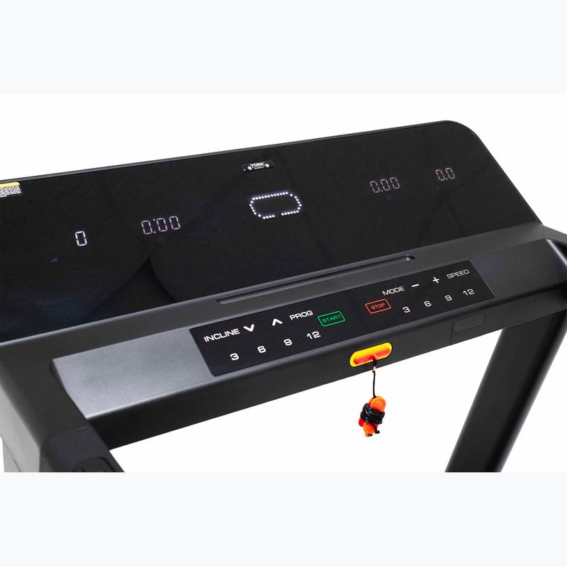 York Fitness HT9 black electric treadmill 9