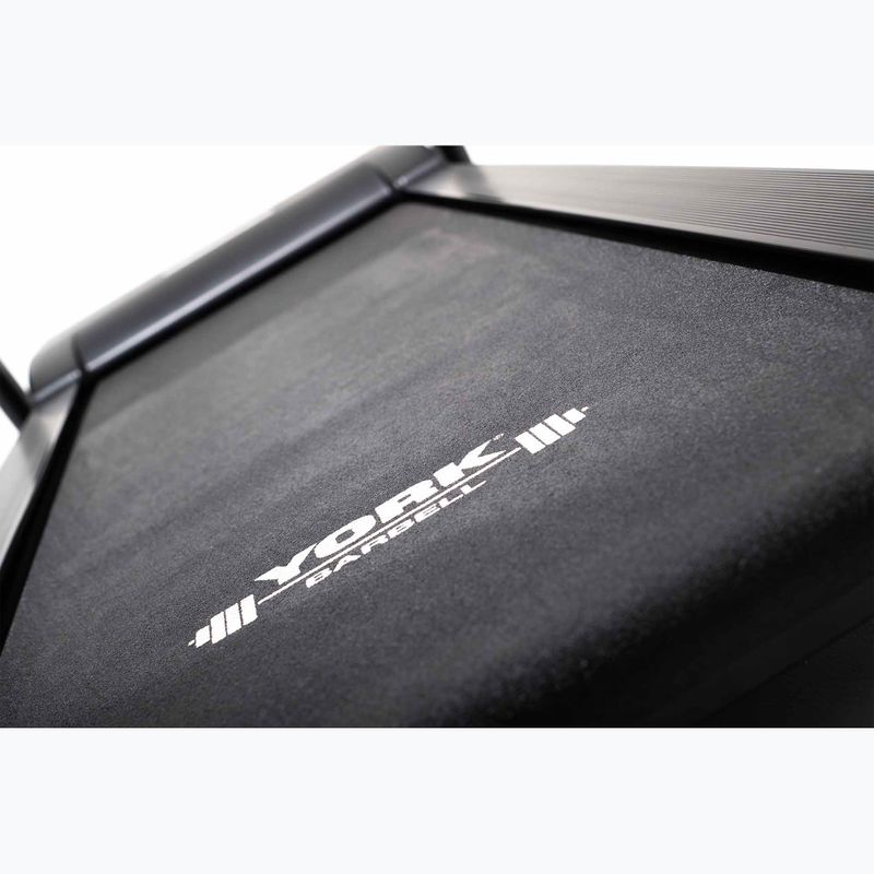 York Fitness HT9 black electric treadmill 12