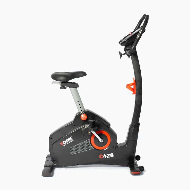 York Fitness magnetic stationary bike C420 black YO-ROW-53102 2