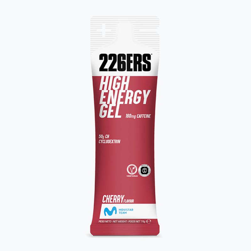 226ERS High Energy Caffeine energy gel set 24 pcs. x 76 g cherry 2