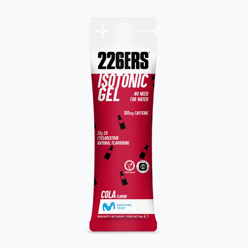 226ERS Isotonic Caffeine energy gel set 24 pcs. x 68 g cola 2