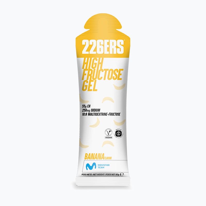 226ERS High Fructose energy gel set 24 pcs. x 80 g banana 2