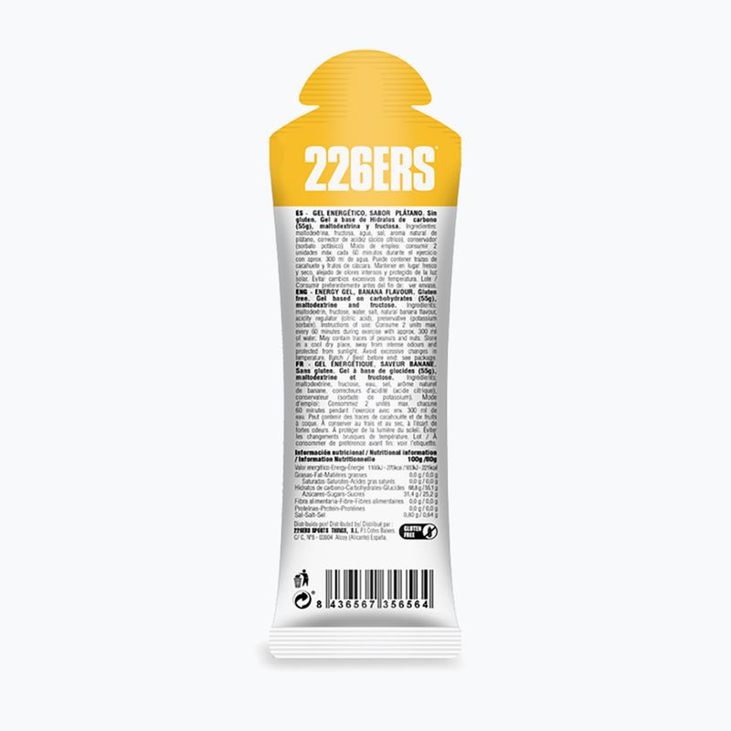 226ERS High Fructose energy gel set 24 pcs. x 80 g banana 3