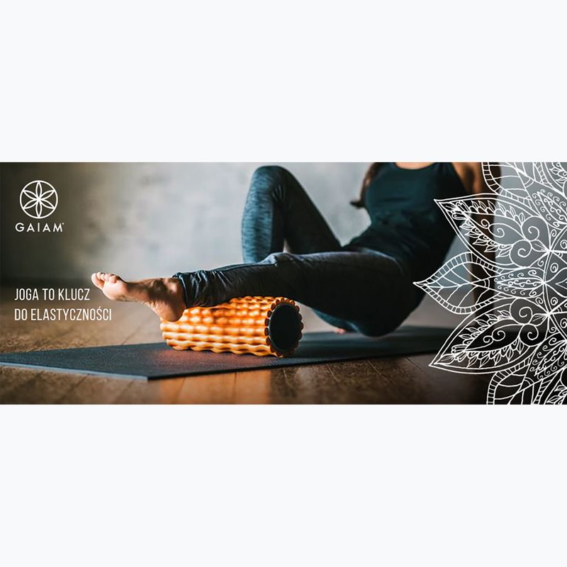 Gaiam massage roller 60560 turquoise 6