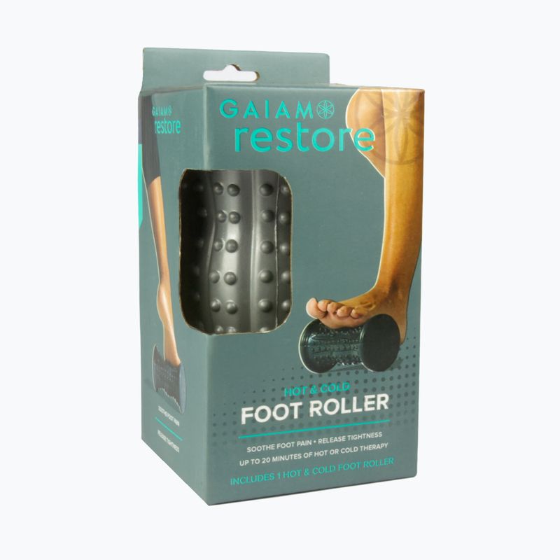 Gaiam foot massage roller 60561 black 5