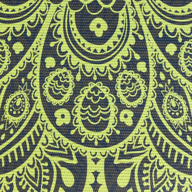 Yoga mat Gaiam Premium Sundial Layers 6 mm black/navy/yellow 6