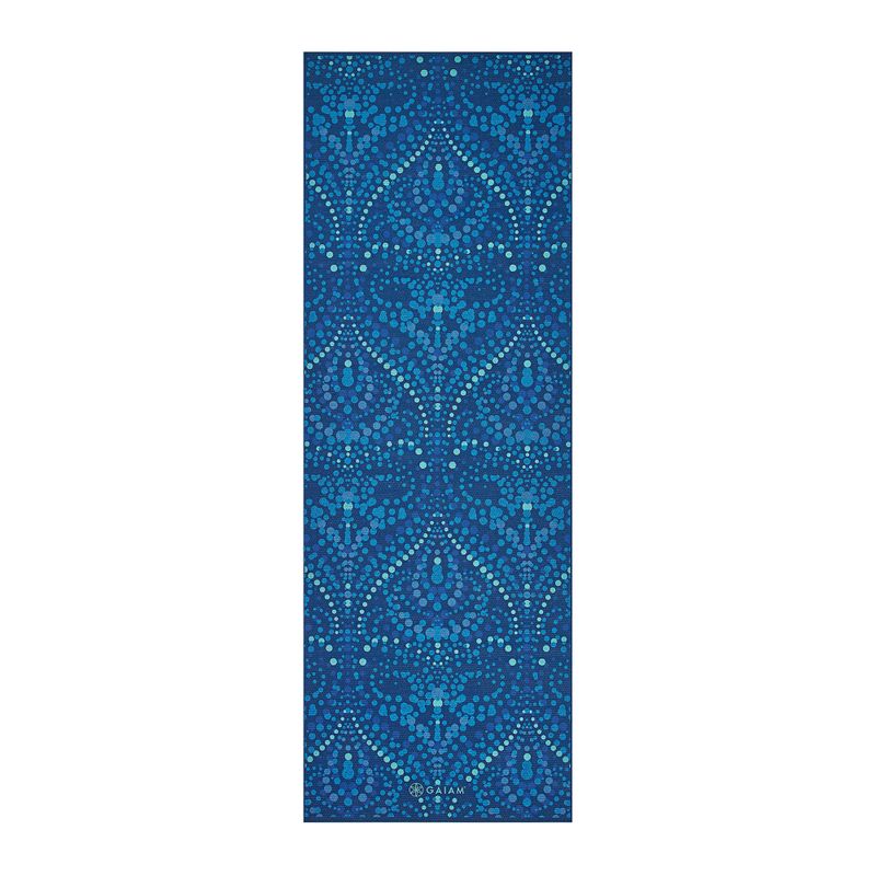 Gaiam Mystic yoga mat 6 mm blue 62899 6