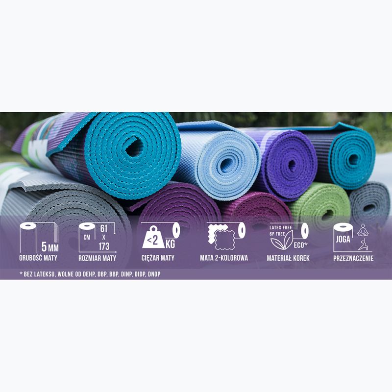 Yoga mat Gaiam Cork 5 mm cork 9