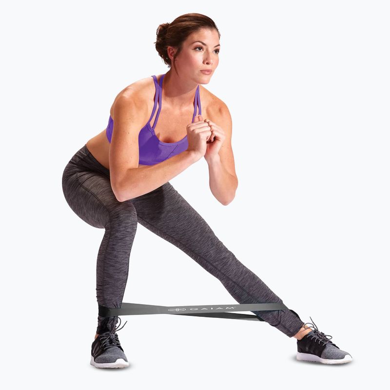 Exercise band set Zestaw Gaiam Restore Mini Band Kit 3 szt. green/blue/navy 2