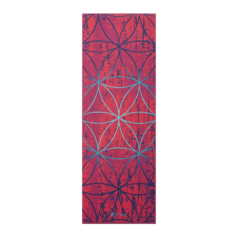 Gaiam Radience yoga mat 4 mm pink 63491 5