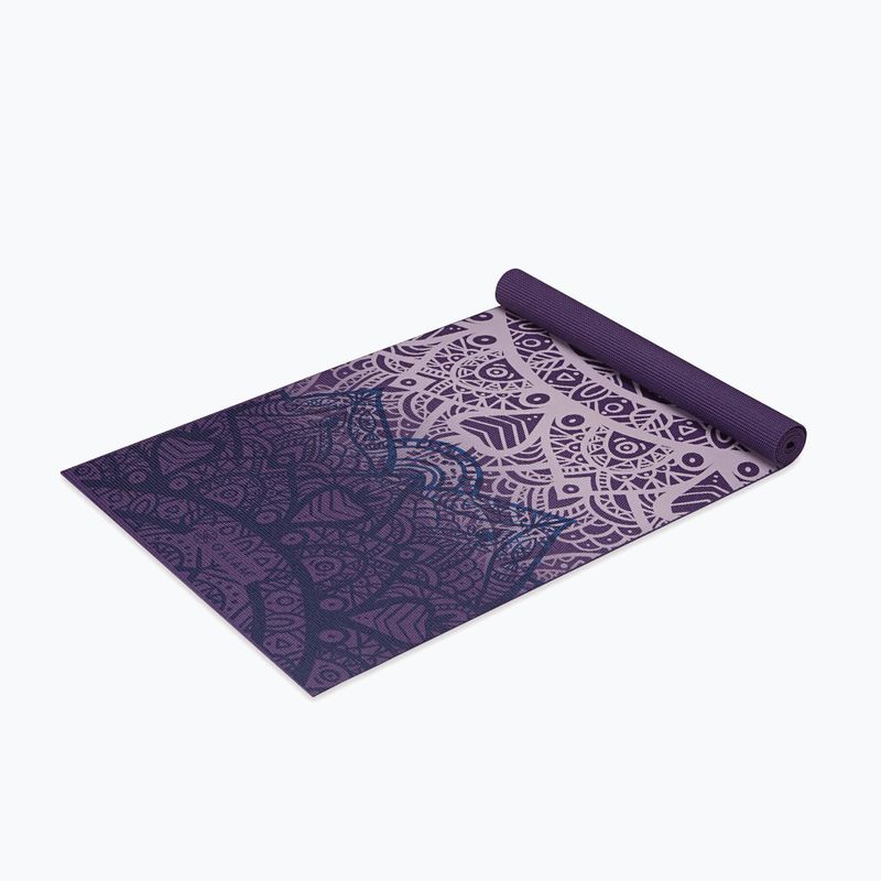 Yoga mat Gaiam Lattice Yoga purple 3