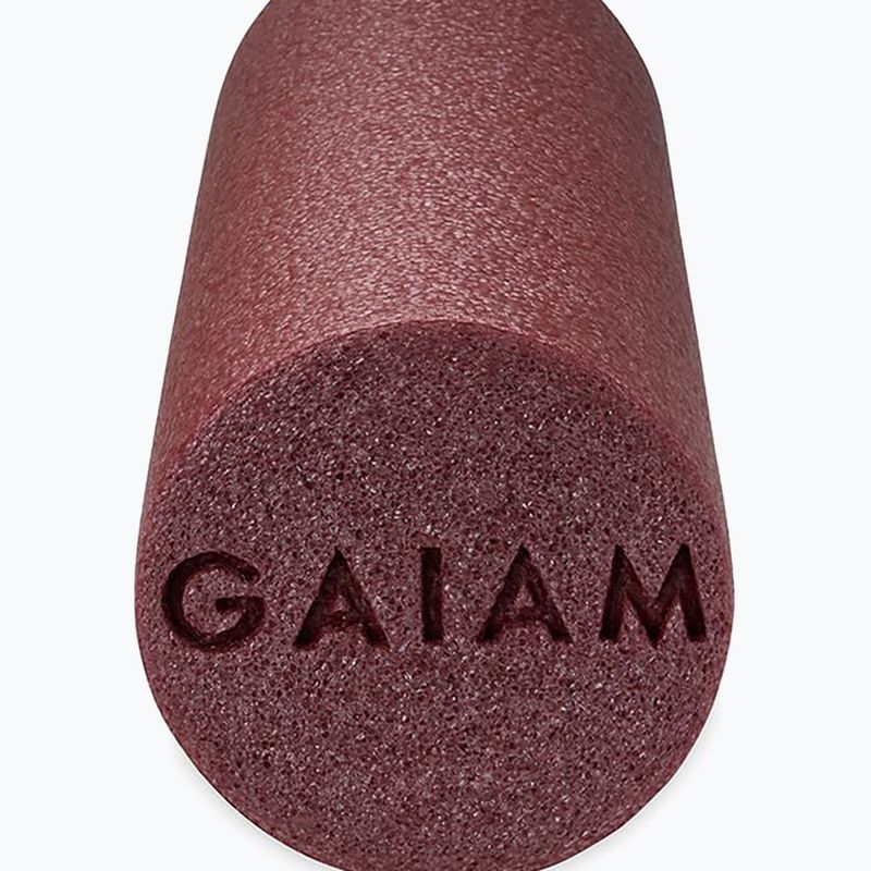 Gaiam massage roller 65497 maroon 3