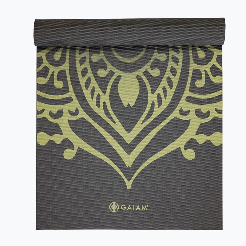 Yoga mat Gaiam Sundial Layers cool maccha 2