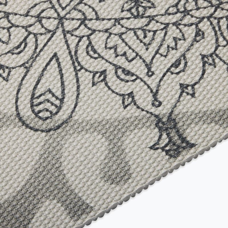 Yoga mat Gaiam Sundial Layers sustained grey 4
