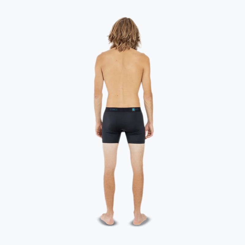 Men's Stance Pure Staple St 6" boxer shorts black 6