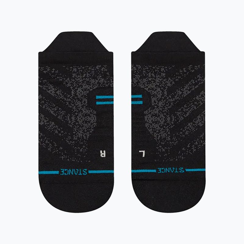 Stance Run Ultra Tab black running socks 3