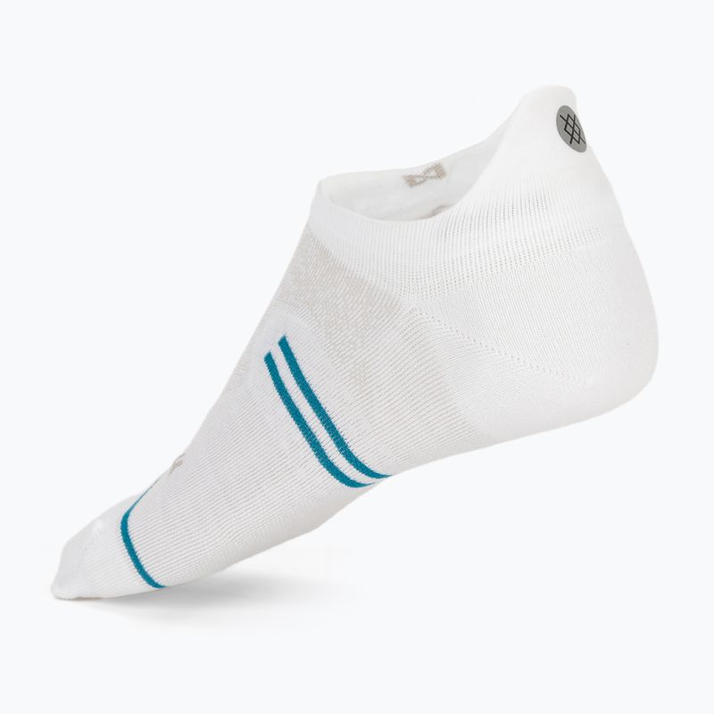 Stance Run Ultra Tab white running socks 2