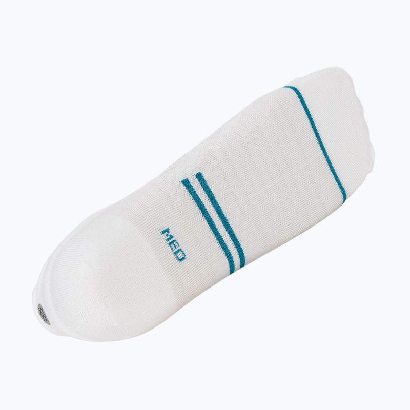 Stance Run Ultra Tab white running socks 3