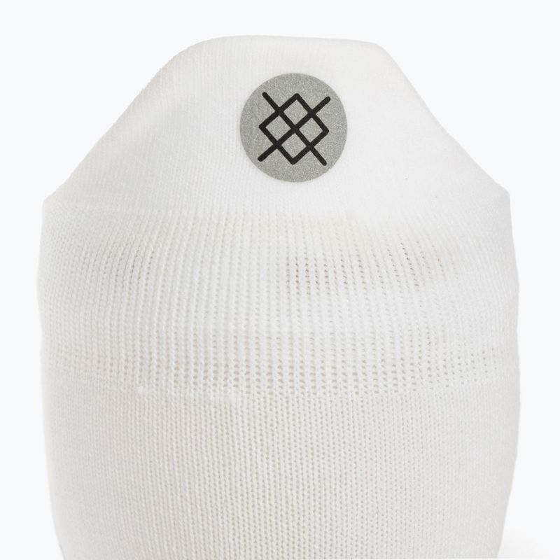 Stance Run Ultra Tab white running socks 4